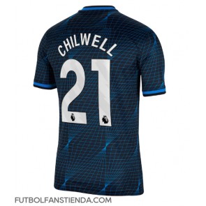 Chelsea Ben Chilwell #21 Segunda Equipación 2023-24 Manga Corta